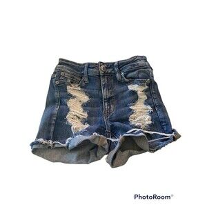 American Eagle Destress Denim Shorts Sz.0